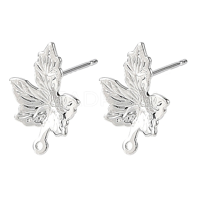 SHEGRACE Brass Stud Earring Findings XGRQ64921-861P-1
