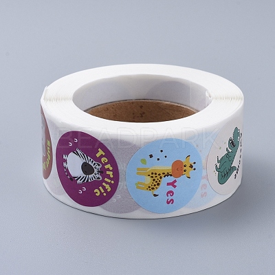 Self-Adhesive Paper Gift Tag Stickers DIY-E027-A-13-1