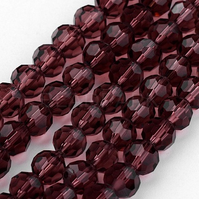 Transparent Glass Bead Strands GLAA-G013-10mm-59-1