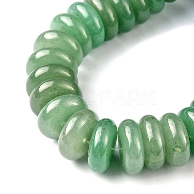 Natural Green Aventurine Beads Strands G-F743-01C-02-1