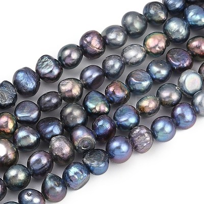 Natural Cultured Freshwater Pearl Beads Strands PEAR-P064-20A-03B-1