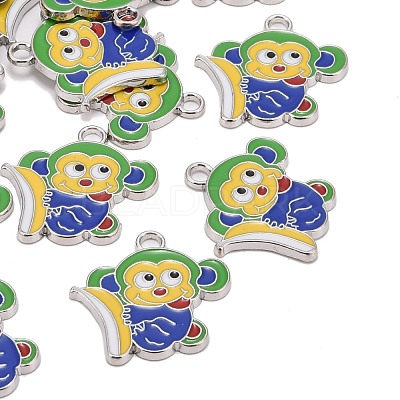 Alloy Enamel Pendants EA5857Y-5-1