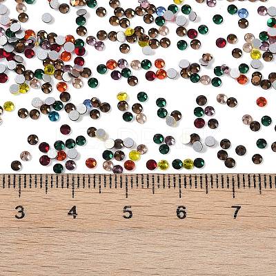 Glass Flat Back Rhinestone RGLA-C002-SS6-M-1
