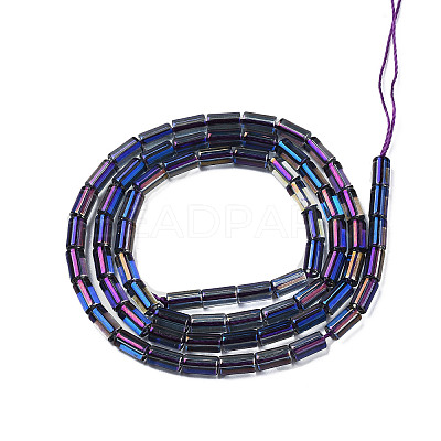 Electroplate Glass Beads Strands LS-EGLA-K014-B-FP09-1