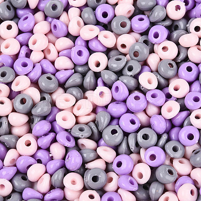Opaque Acrylic Beads OACR-N150-05H-1