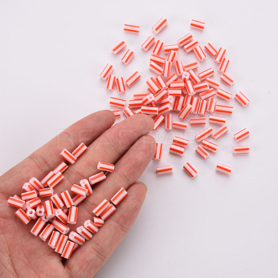 Glass Bugle Beads SEED-S055-A-001-1