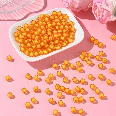 Transparent Acrylic Beads TACR-S112-8mm-07-1