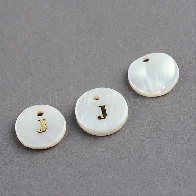Freshwater Shell Pendants SSHEL-S249-J-1