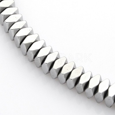 Electroplate Non-magnetic Synthetic Hematite Beads Strands G-O009-A01-1