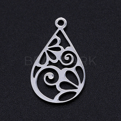 Non-Tarnish 201 Stainless Steel Pendants LS-STAS-S105-JN896-1-1