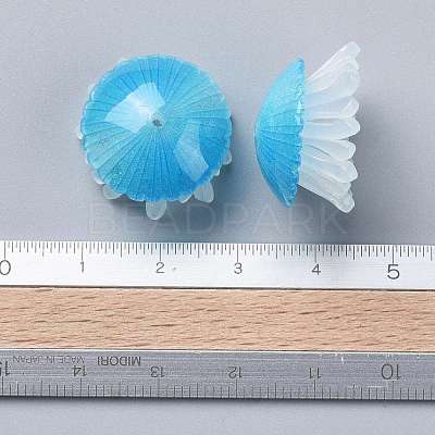 Transparent Acrylic Beads KY-I007-01-1