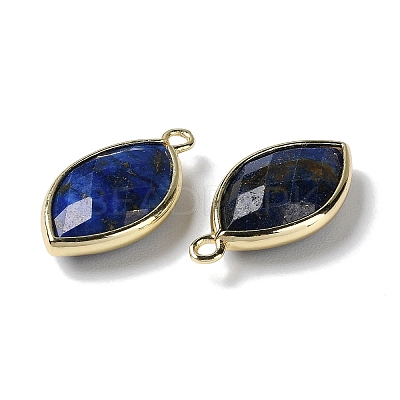 Natural Lapis Lazuli Pendants G-B009-01G-P-1