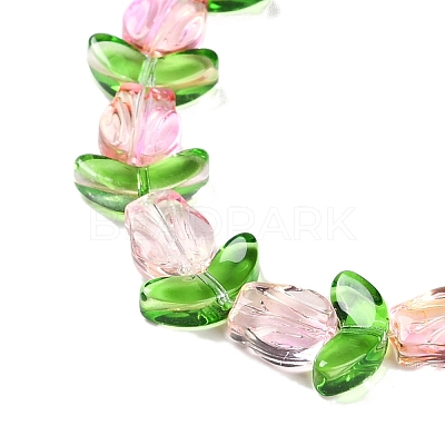 Transparent Glass Bead Strands GLAA-K070-02B-1