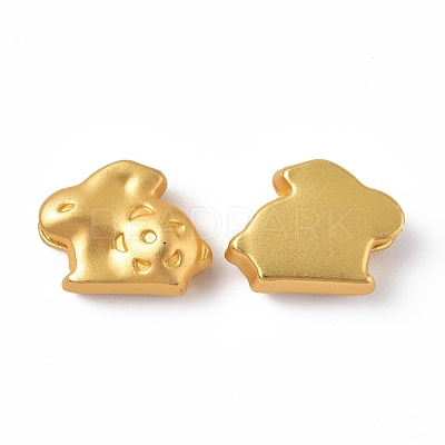 Rack Plating Alloy Beads PALLOY-I215-28G-1