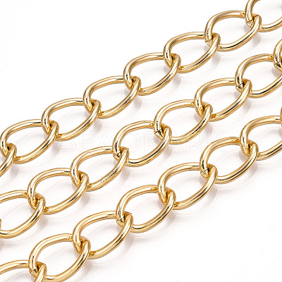 Aluminium Curb Chains CHA-T001-39G-1