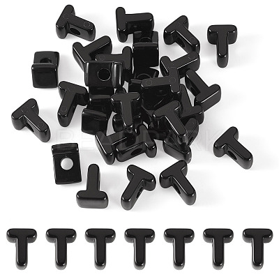 Acrylic European Beads OACR-TAC0013-14T-1
