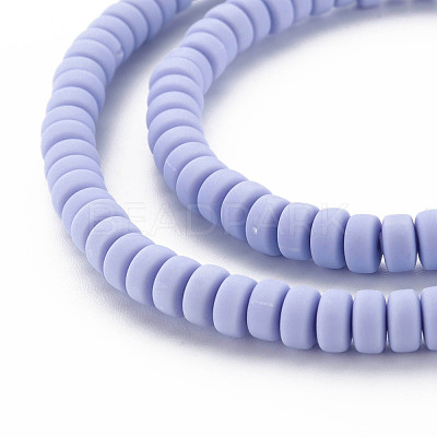 Handmade Polymer Clay Beads Strands CLAY-N008-51-1