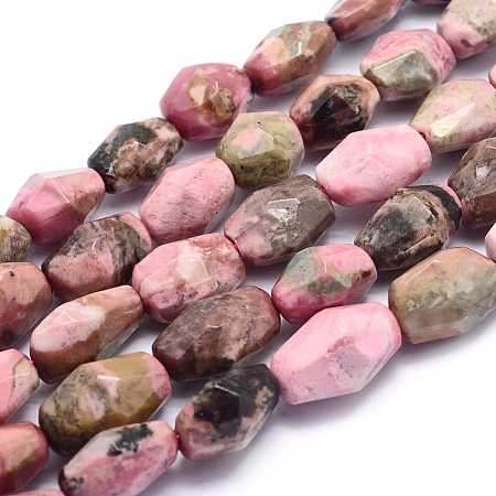 Natural Rhodonite Beads Strands G-O170-36-1