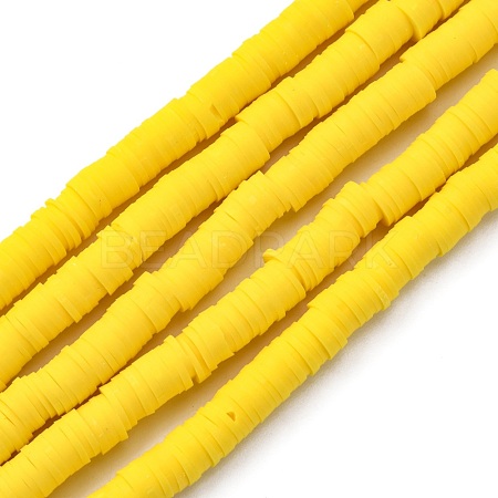 Handmade Polymer Clay Beads Strands CLAY-R089-8mm-Q035-1