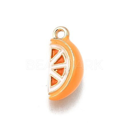 Alloy Enamel Charms ENAM-D303-03G-02-1