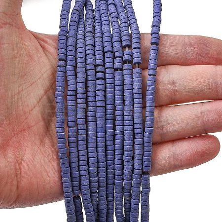 Dyed Synthetic Turquoise Beads Strands G-Z089-A04-T-1