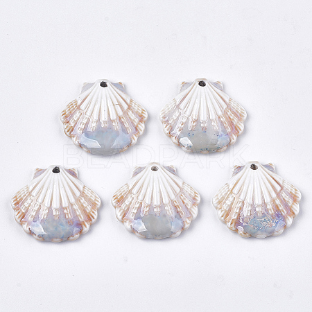 Handmade Porcelain Pendants PORC-S498-53B-1