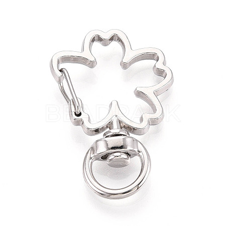 Alloy Swivel Snap Hook Clasps PALLOY-T090-79P-1