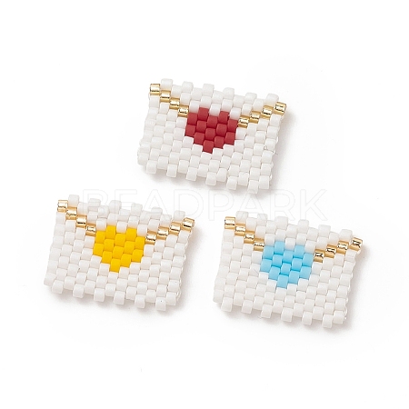 3Pcs 3 Colors Handmade Japanese Seed Beads PALLOY-MZ00041-1