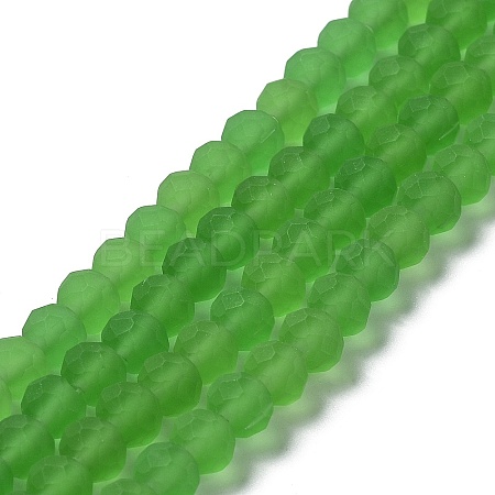 Transparent Glass Beads Strands X-EGLA-A034-T10mm-MD11-1
