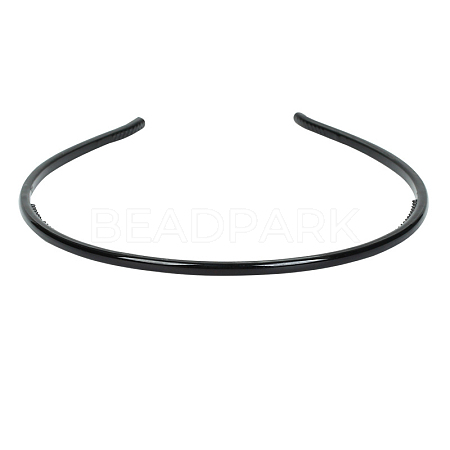 Hair Accessories PC Plastic Hair Bands OHAR-PW0001-150K-03-1