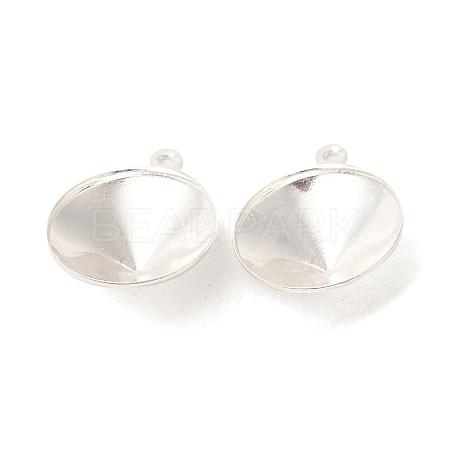 Ion Plating(IP) 304 Stainless Steel Pendant Pointed Back Rhinestone Settings STAS-U025-05E-S-1