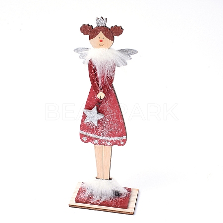 Natural Basswood Display Decorations WOOD-WH0115-40-1