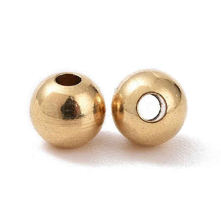 Brass Beads KK-P095-37-6mm-1
