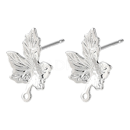 SHEGRACE Brass Stud Earring Findings XGRQ64921-861P-1
