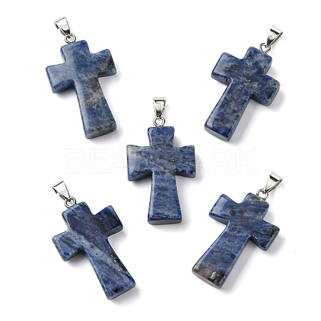 Natural Sodalite Pendants GG-K002-11J-1