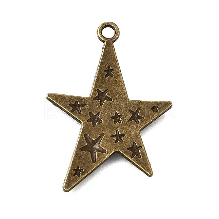 Tibetan Style Alloy Pendants AL-CBA991B-02AB-1