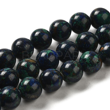Natural Chalcopyrite Beads Strands G-H298-A01-04-1