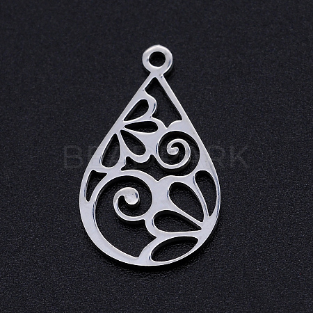 Non-Tarnish 201 Stainless Steel Pendants LS-STAS-S105-JN896-1-1
