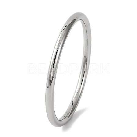 Plain 304 Stainless Steel Bangles for Women BJEW-B104-32B-P-1