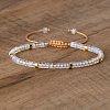Opalite Beaded Braided Bracelets QH4784-15-1
