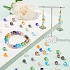 270Pcs 18 Style Electroplate Glass Beads Strands EGLA-FS0001-17-6
