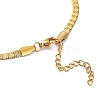 304 Stainless Steel Herringbone Chain Necklaces NJEW-P282-01G-4