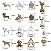 Tibetan Style Alloy Pendants TIBEP-SC0001-09-2