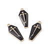 Alloy Enamel Pendants X-ENAM-H039-10G-B-3