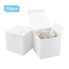 Foldable Creative Kraft Paper Box CON-WH0062-04A-5