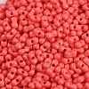 Baking Paint Glass Seed Beads SEED-K010-A08-2