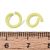 Spray Painted Iron Open Jump Rings IFIN-T017-04B-27-2