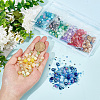 ARRICRAFT 8 Color Glass Beads GLAA-AR0001-42-3