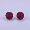Round Silicone Focal Beads SI-JX0046A-24-2