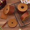 2M Flat AB Grade Cowhide Leather Cord AJEW-WH0479-73E-02-4